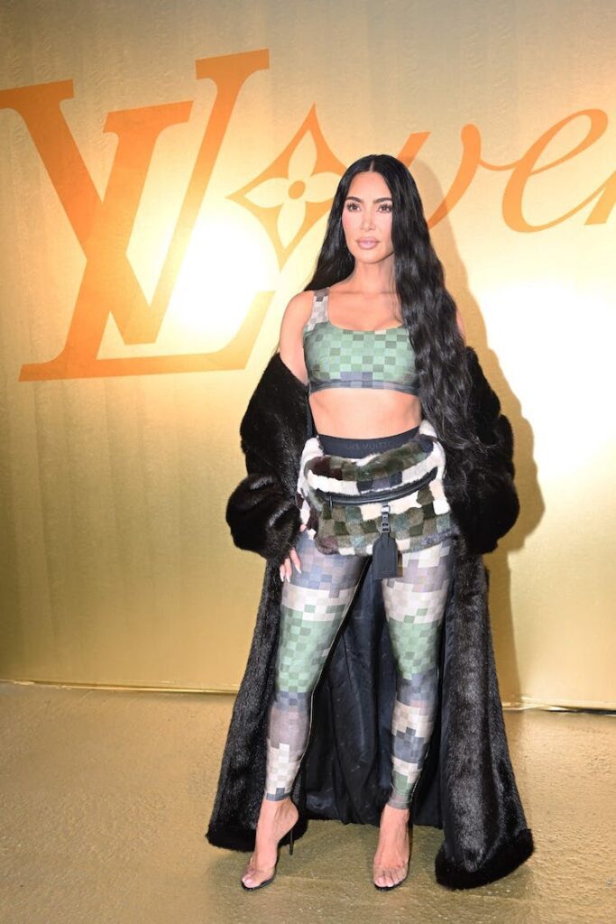 Kim Kardashian for Louis Vuitton in Paris